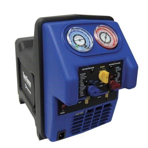 capaciteit gas 14 kg/h vloeistof 113 kg/h push/pull 318 kg/h met auto stop en geschikt voor koudemiddel R32