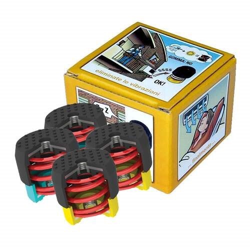 (2x Geel + 2x Blauw)